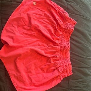 pink lululemon shorts